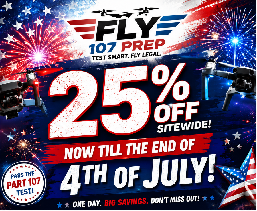 Fourth of July Sale — 25% off Fly107Prep Full App — Use code JULY4 through July 4th